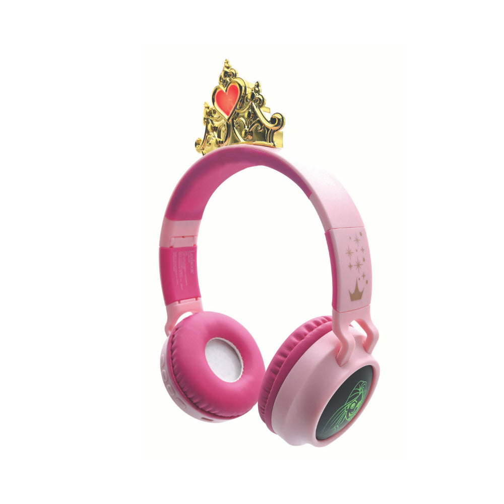 LEXIBOOK PRINCESS BLUETOOTH/WIRED FOLDABLE HEADPHONES, Ages 4+ — Lexibook