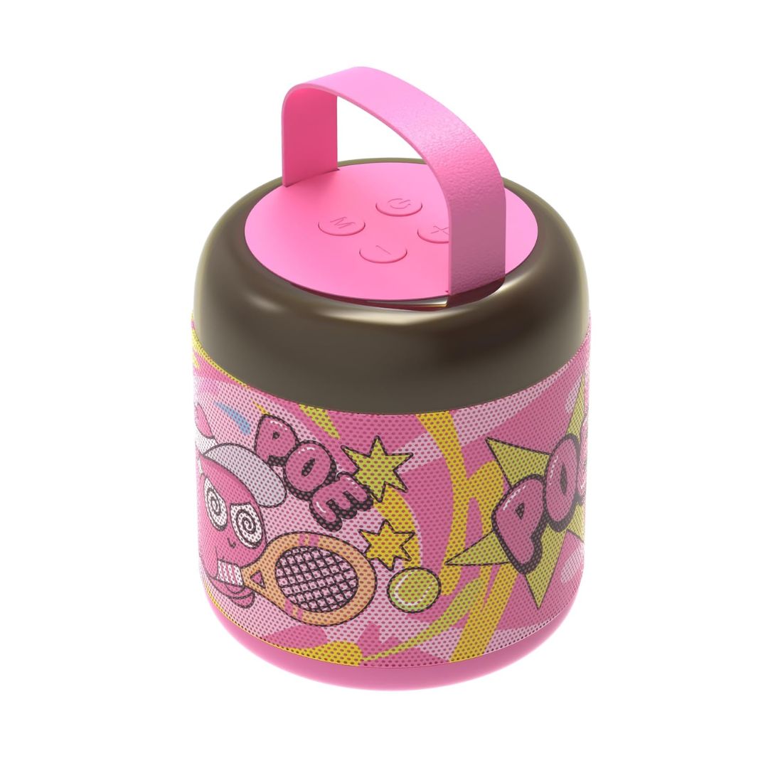 JELLIE-O-K WIRELESS KARAOKE SPEAKER PINK, Ages 5+