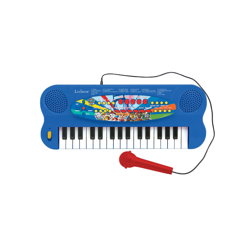 LEXIBOOK PAW PATROL ELECTRONIC KEYBOARD W/MIC 32 KEYS, Ages 3+ — Lexibook