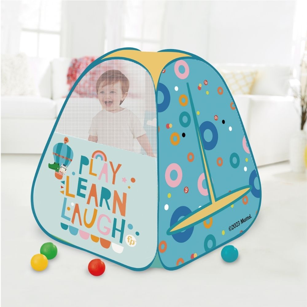 FISHER PRICE PLAY TENT, Ages 10M+ — Fisher-Price