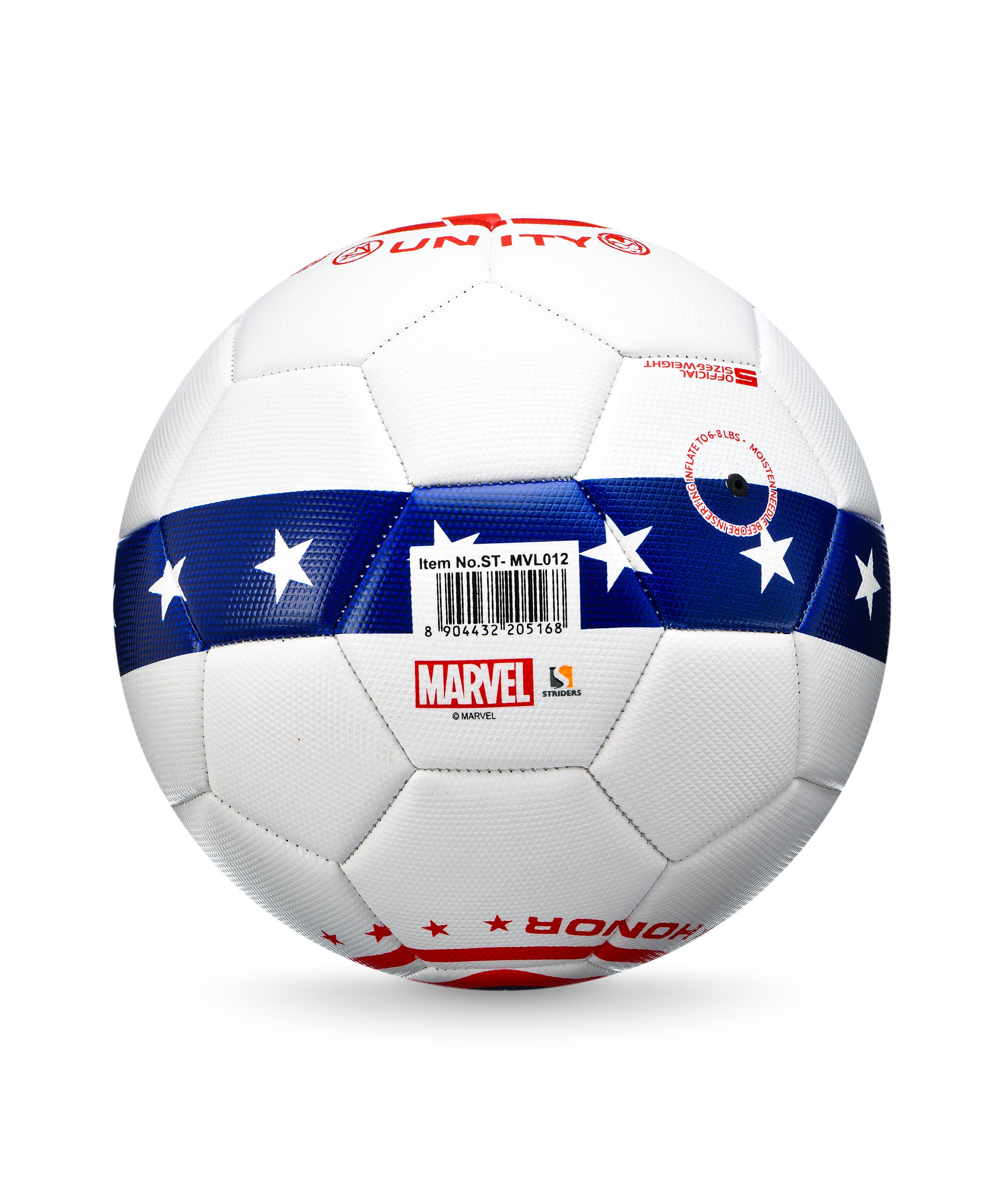 MARVEL CAPTAIN AMERICA FOOTBALL, Ages 3+ — Marvel
