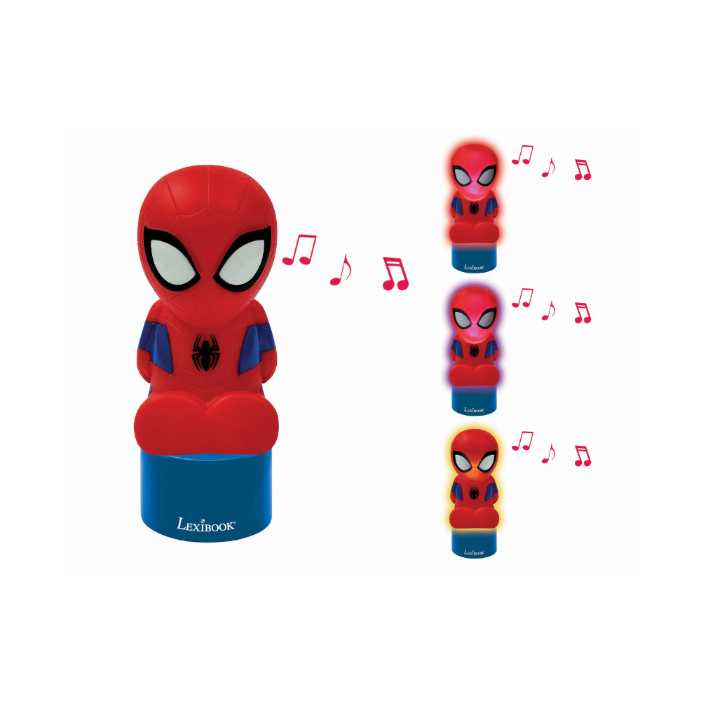 LEXIBOOK SPIDERMAN NIGHTLIGHT SPEAKER, Ages 3+ — Lexibook