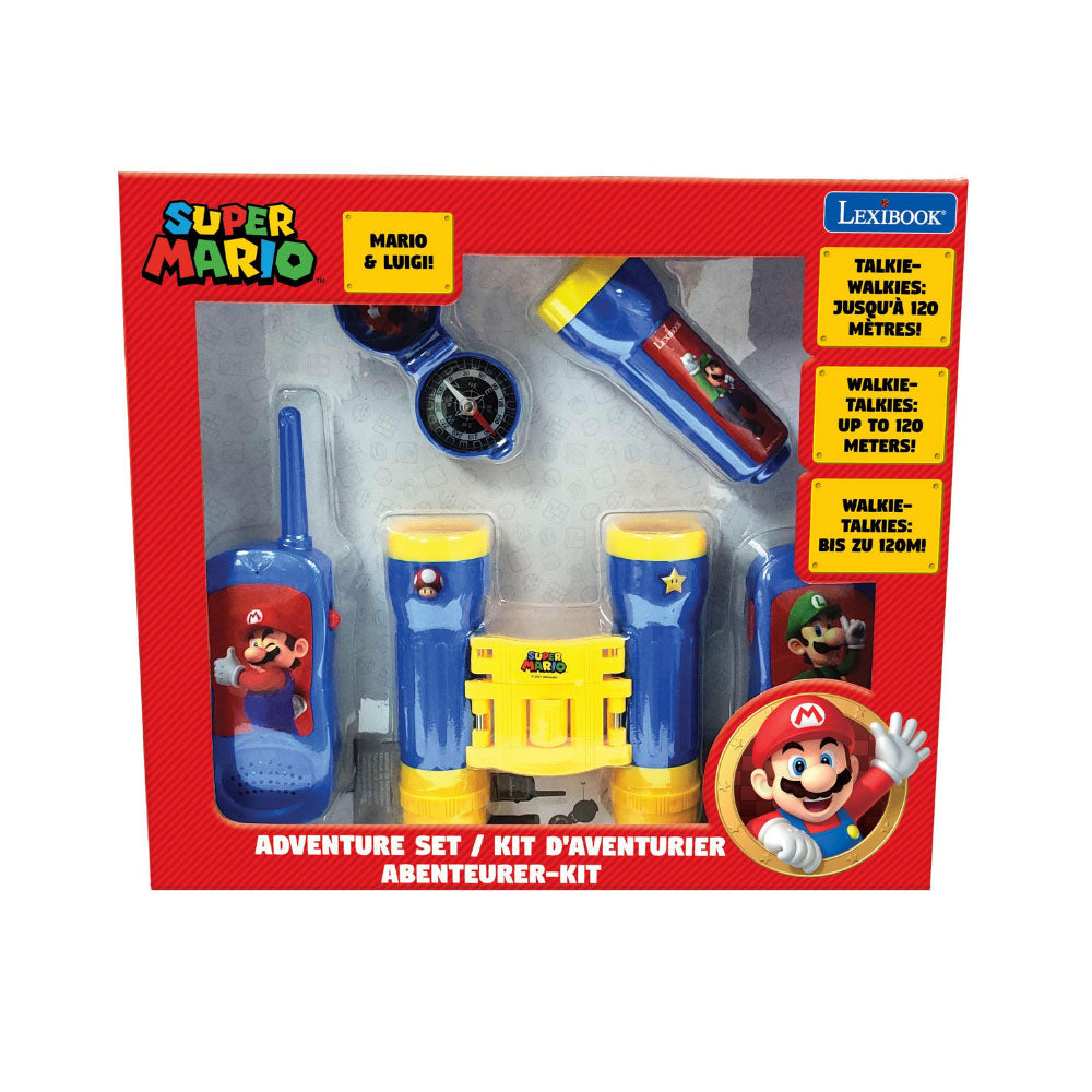 LEXIBOOK S A MARIO ADVENTURE SET, Ages 3+ — Lexibook