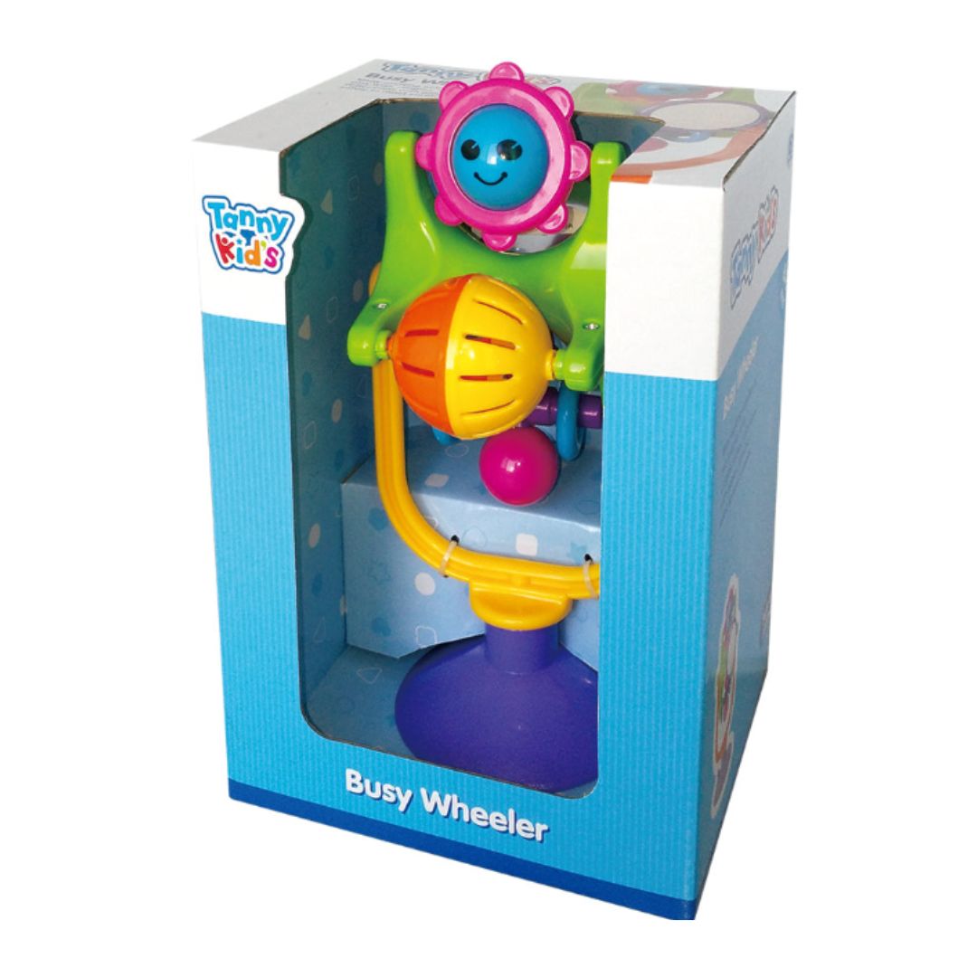 TANNY KIDS BUSY WHEELER, Ages 6M+