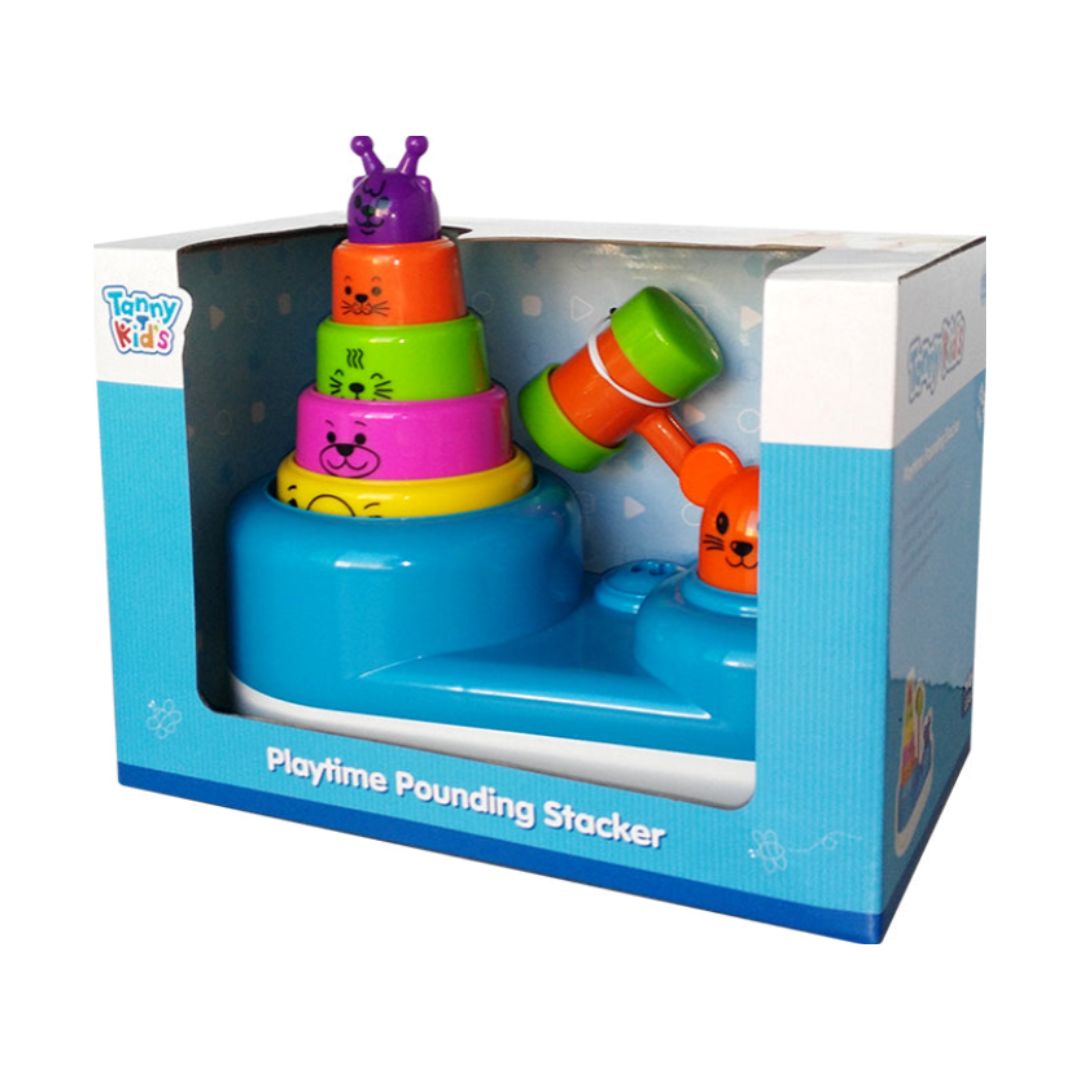TANNY KIDS PLAYTIME POUNDING STACKER, Ages 18M+