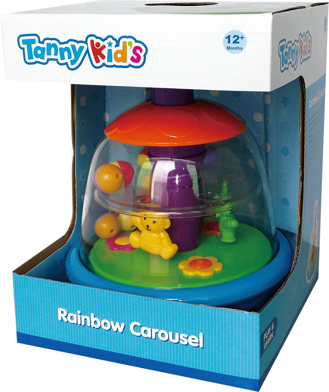 TANNY KIDS RAINBOW CAROUSEL, Ages 12M+
