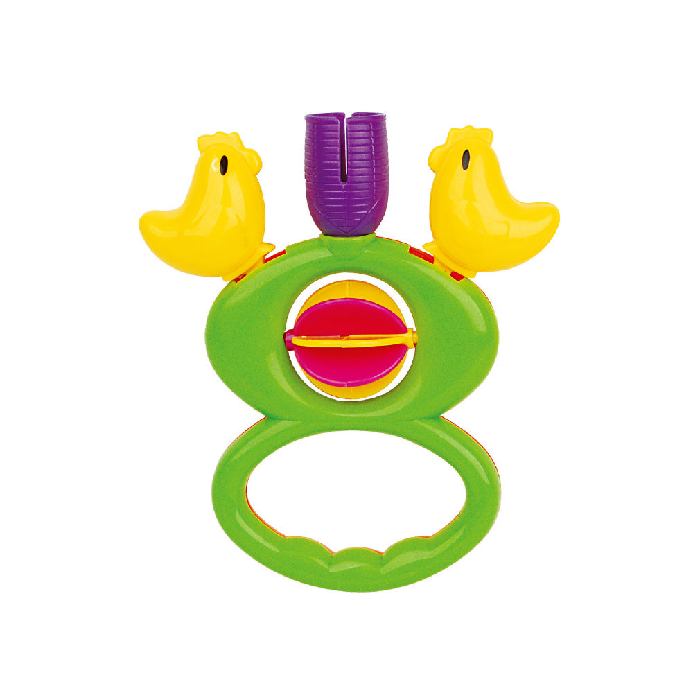 TANNY KIDS BABY RATTLE CHICK, Ages 3M+