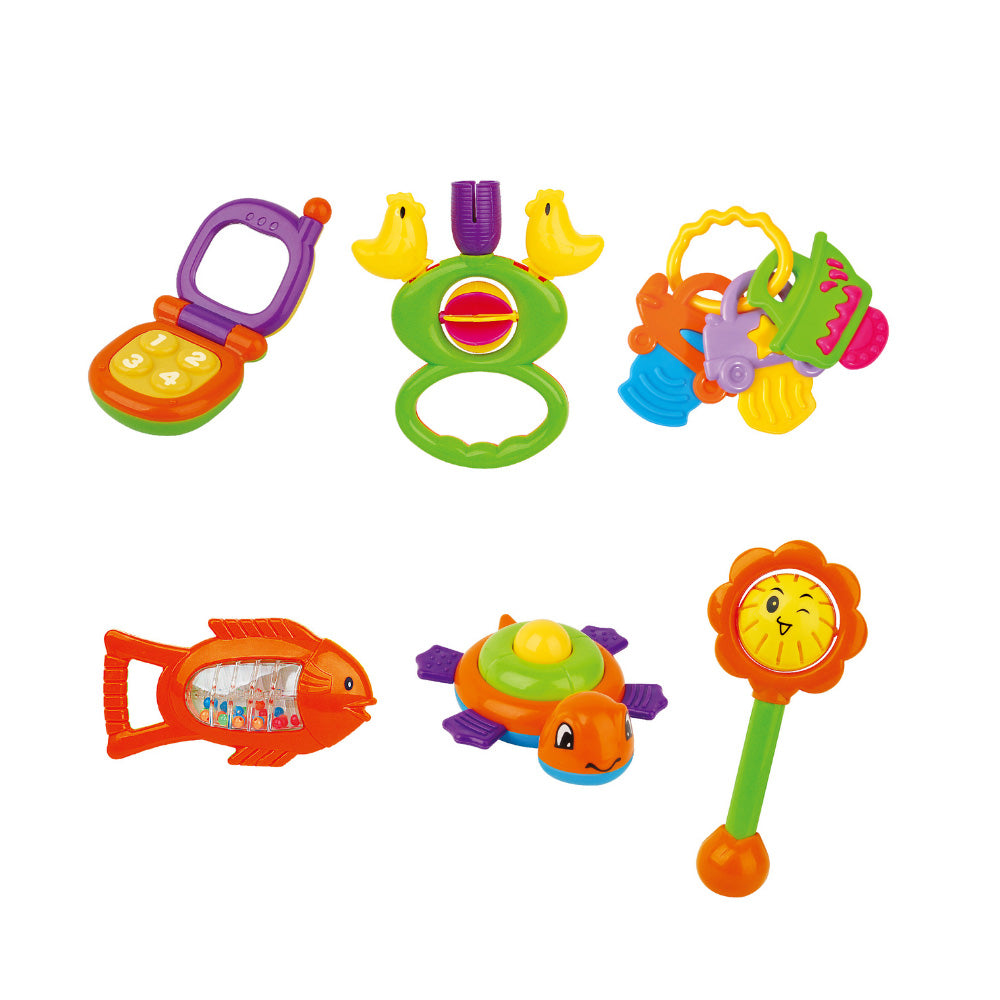 TANNY KIDS BABY RATTLE THREE SETS, Ages 3M