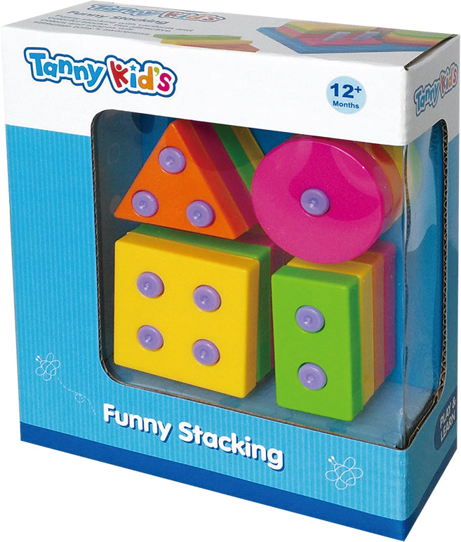 TANNY KIDS FANNY STACKING, Ages 12M+
