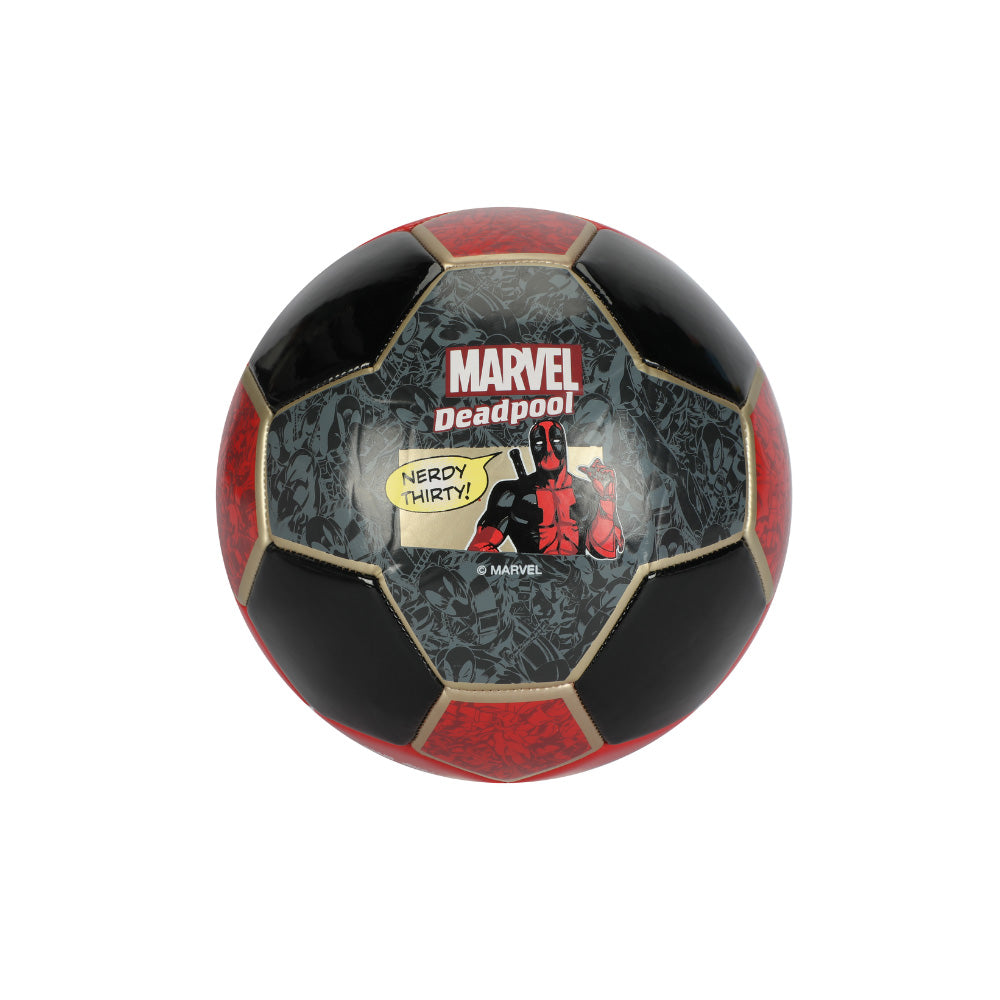 TRANSTERN DEADPOOL METALIC FOOTBALL SZ5, Ages 5+ — Transtern