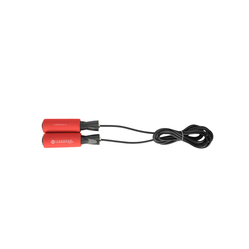 TRANSTERN DEADPOOL JUMP ROPE SPONGE HANDLE, Ages 5+ — Transtern