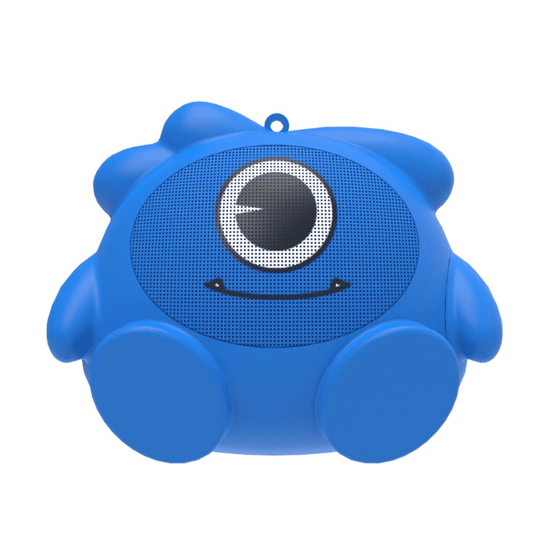 JELLIEMONS BOOMA PULSE WIRELESS SPEAKER BLUE, Ages 5+