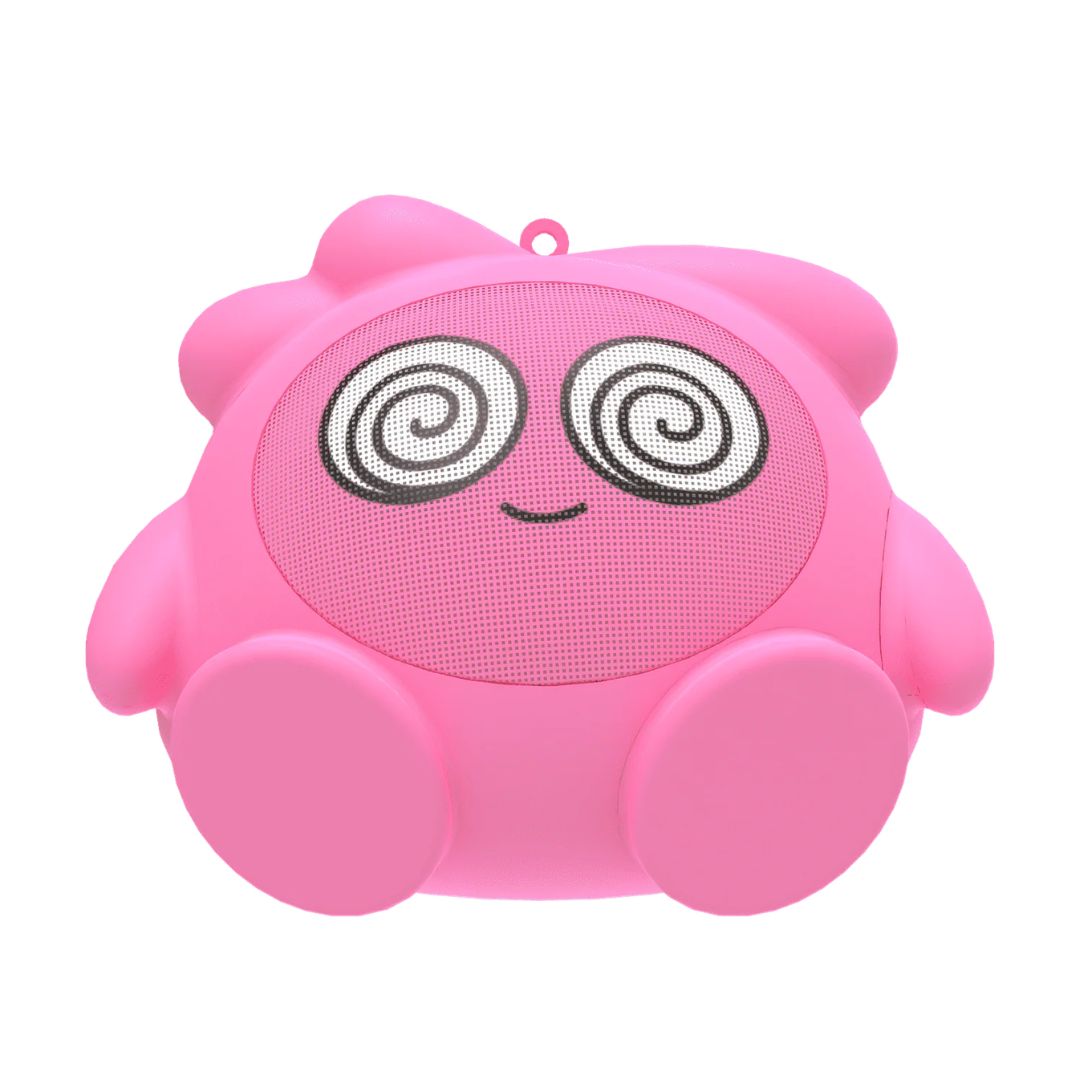 JELLIEMONS BOOMA PULSE WIRELESS SPEAKER PINK, Ages 5+