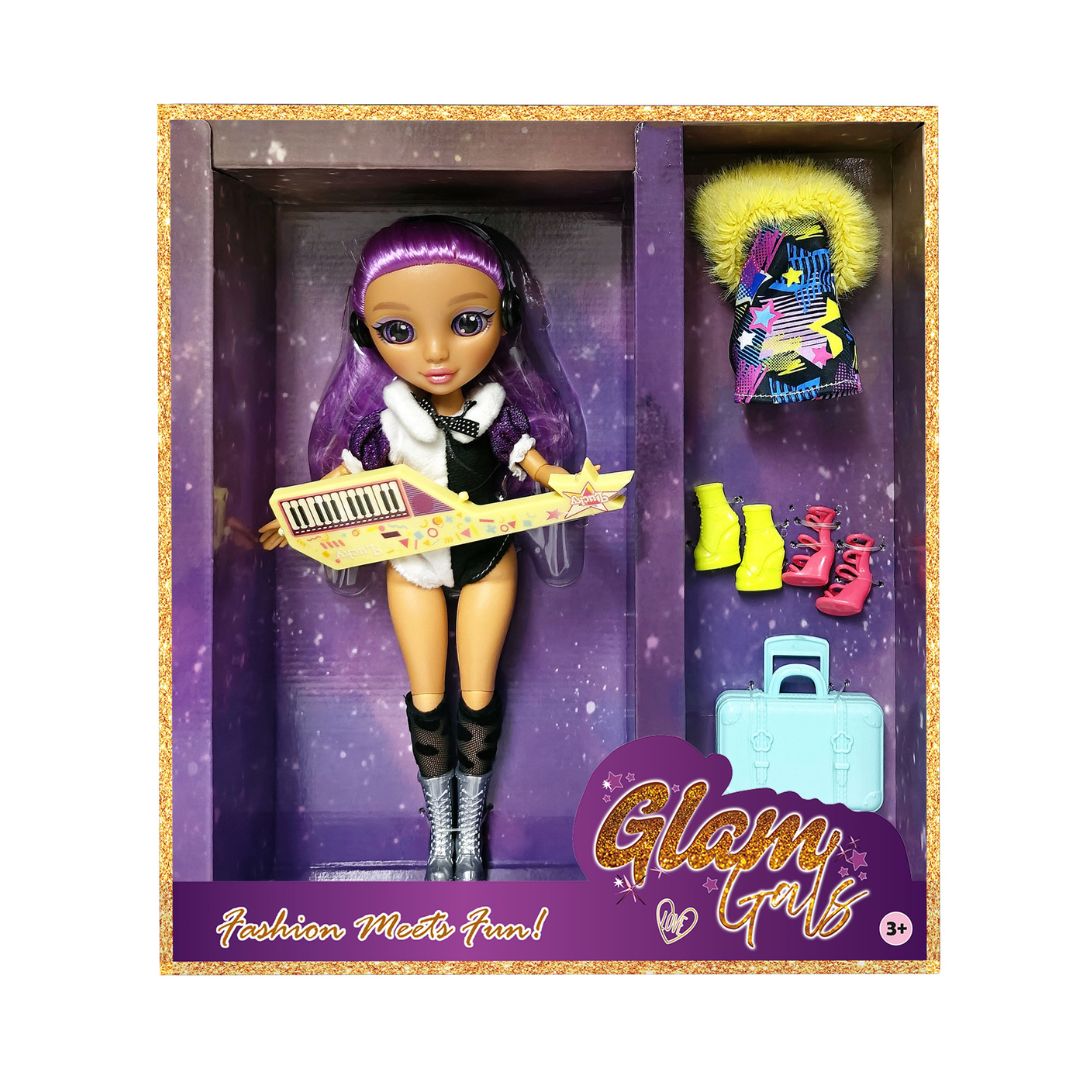 KAIWELL FASHION DOLL MUSIC PARTY GLAM GIRLZ 9, Ages 3+