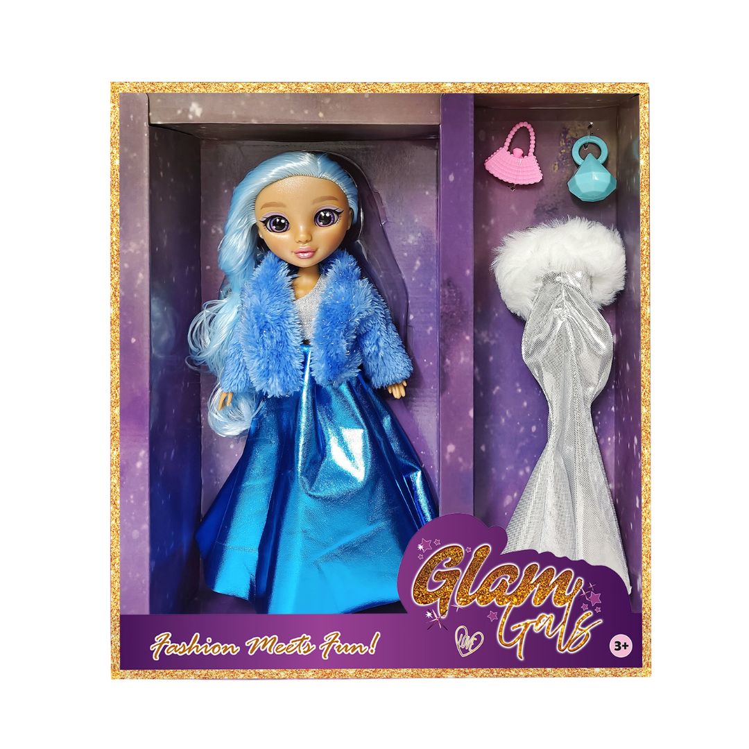 KAIWELL FASHION DOLL GLAM GIRLZ W/LONG DRESS 9, Ages 3+