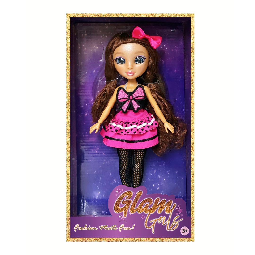 KAIWELL FASHION DOLL ROSE RED POSEABLE GLAM GIRLZ 9, Ages 3+