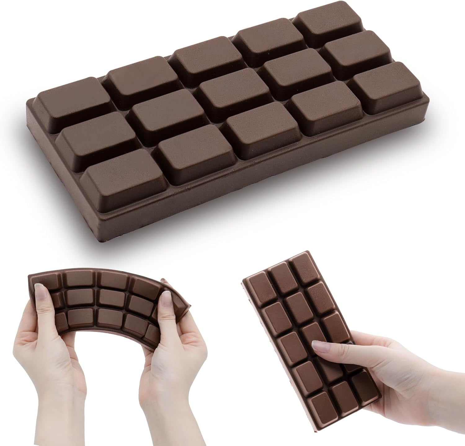 Oyyun Chocolate Squishy Toy Slow Rising Stress Relief Squeeze Fidget Toy — Oyyun