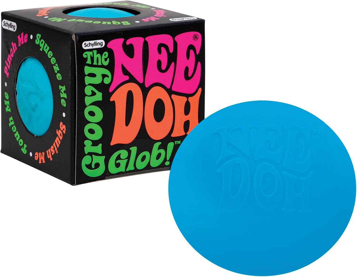 Schylling NeeDoh Original Sensory Fidget Toy Blue — Schylling