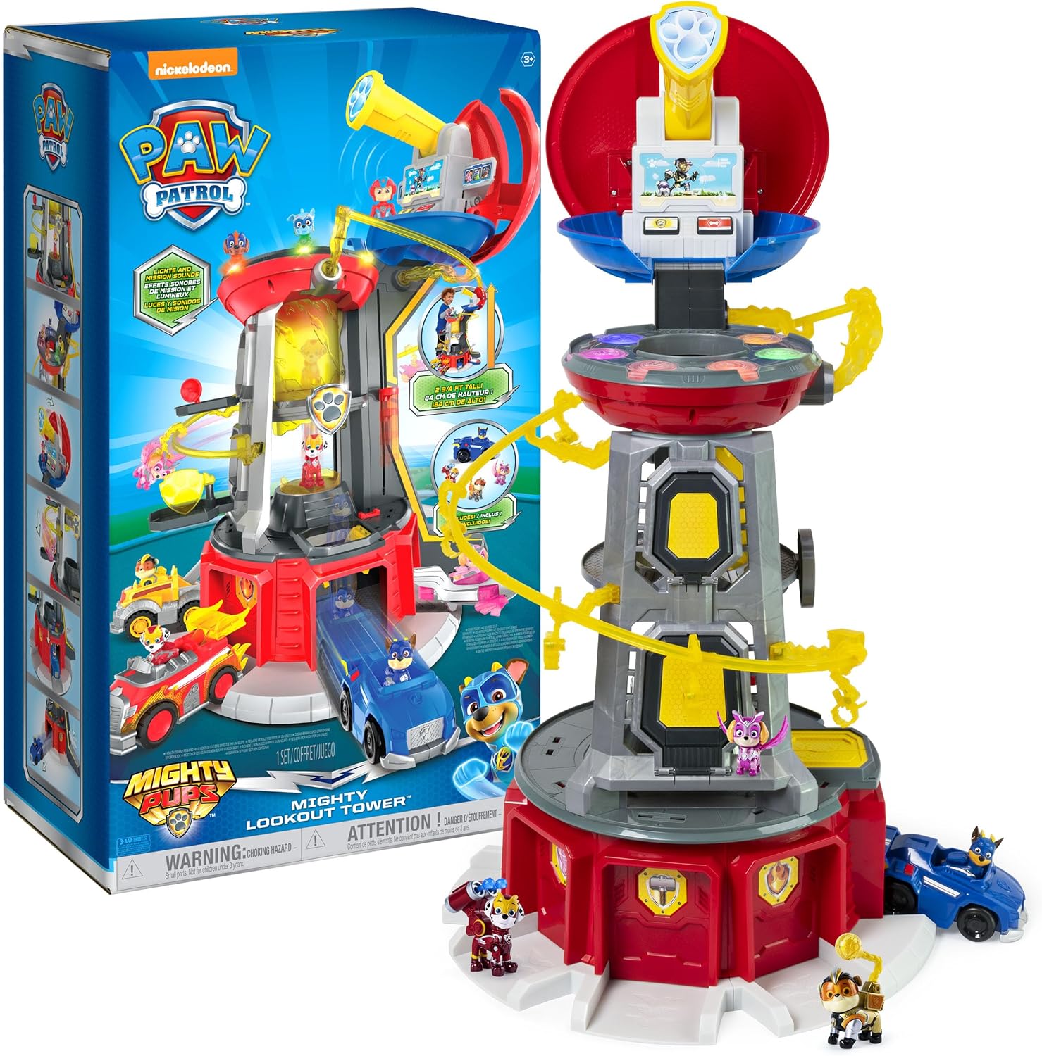 PAW PATROL MIGHTY LOOKOUT TOWER FIGURES TOY — PAW PATROL